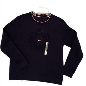 NWT NAVY TOMMY HILFIGER CREWNECK